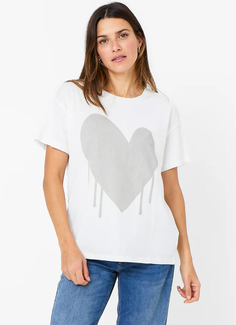 Kerri Rosenthal Tommy Drippy Heart T-Shirt