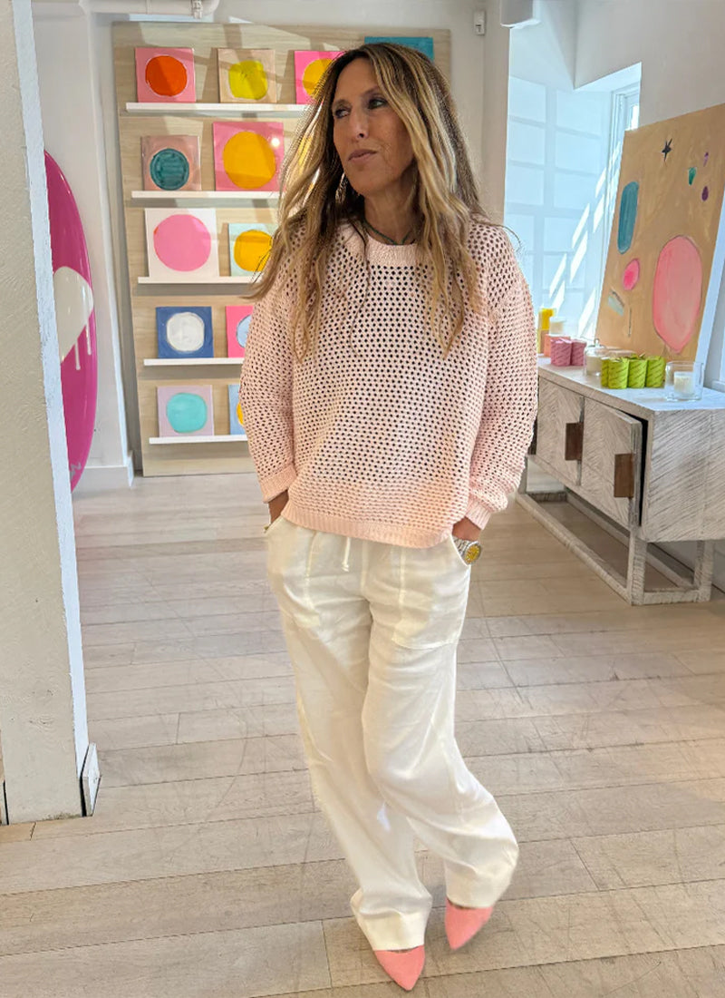 Kerri Rosenthal Catch Open Stitch Sweater