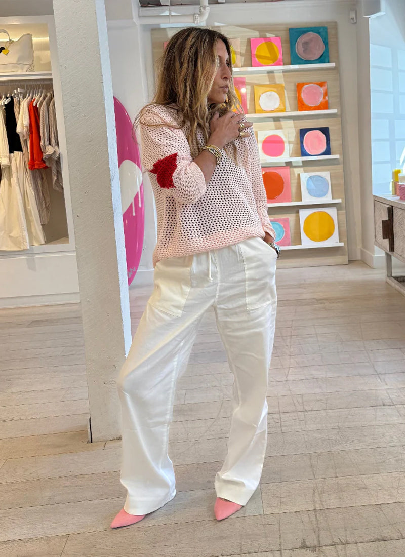 Kerri Rosenthal Catch Open Stitch Sweater