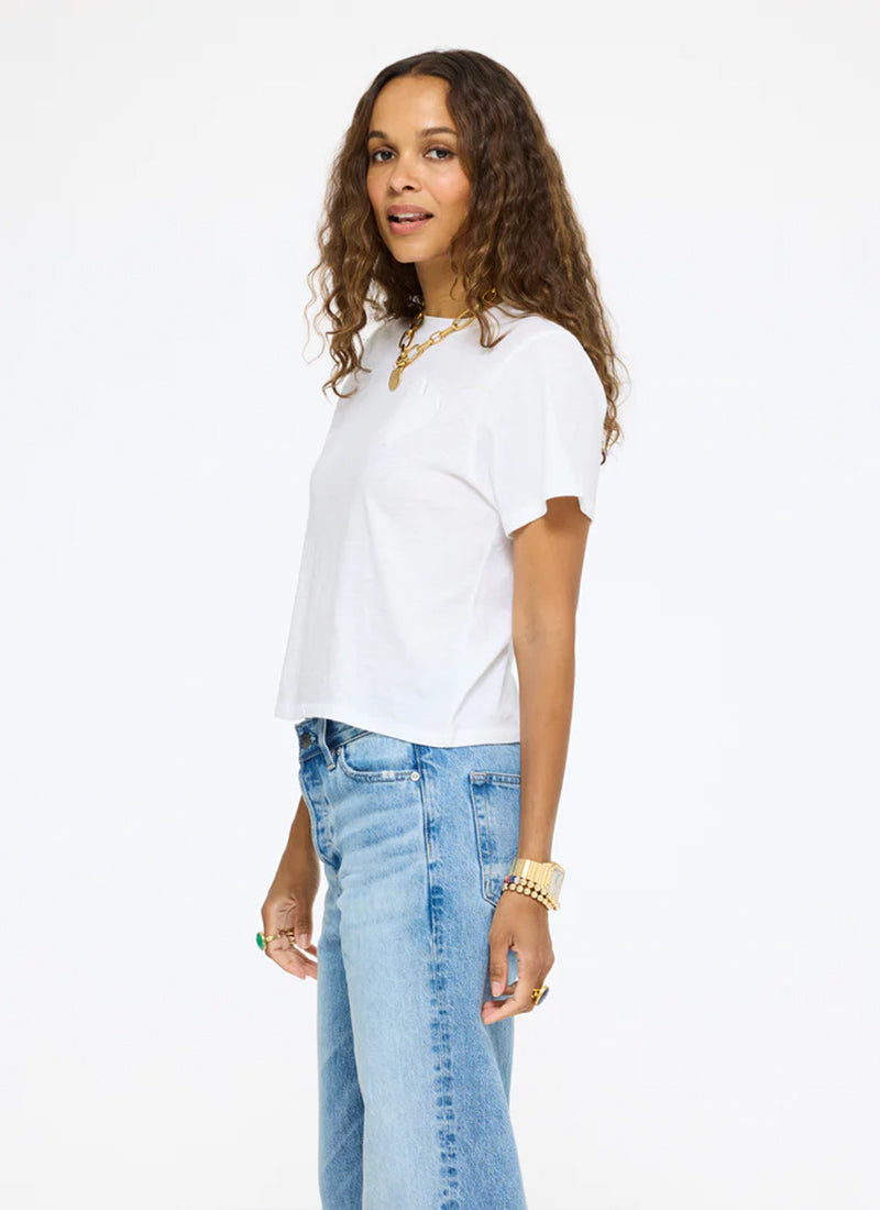 Kerri Rosenthal Heart Patch Slub Tee