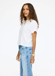 Kerri Rosenthal Heart Patch Slub Tee