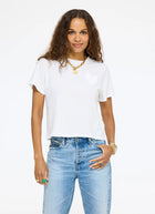 Kerri Rosenthal Heart Patch Slub Tee