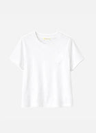 Kerri Rosenthal Heart Patch Slub Tee