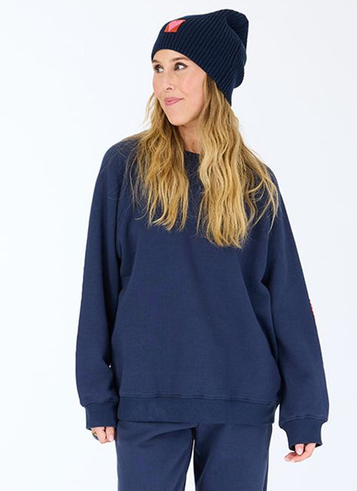  Benton Imperfect Heart Patch Sweatshirt by Kerri Rosenthal at Andrews 