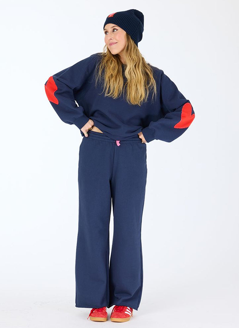  Benton Imperfect Heart Patch Sweatshirt by Kerri Rosenthal at Andrews 