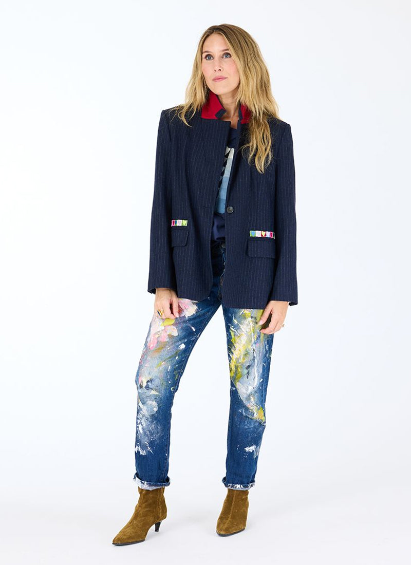 Workday Love Brigade Blazer by Kerri Rosenthal at Andrews