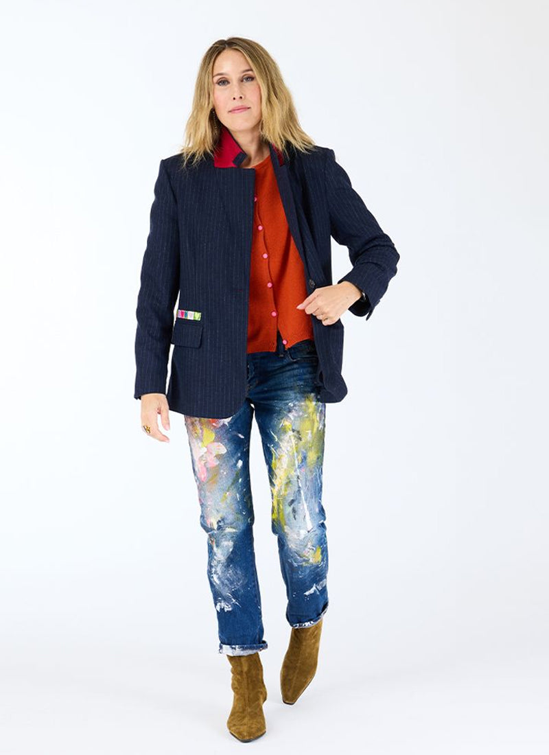 Workday Love Brigade Blazer by Kerri Rosenthal at Andrews