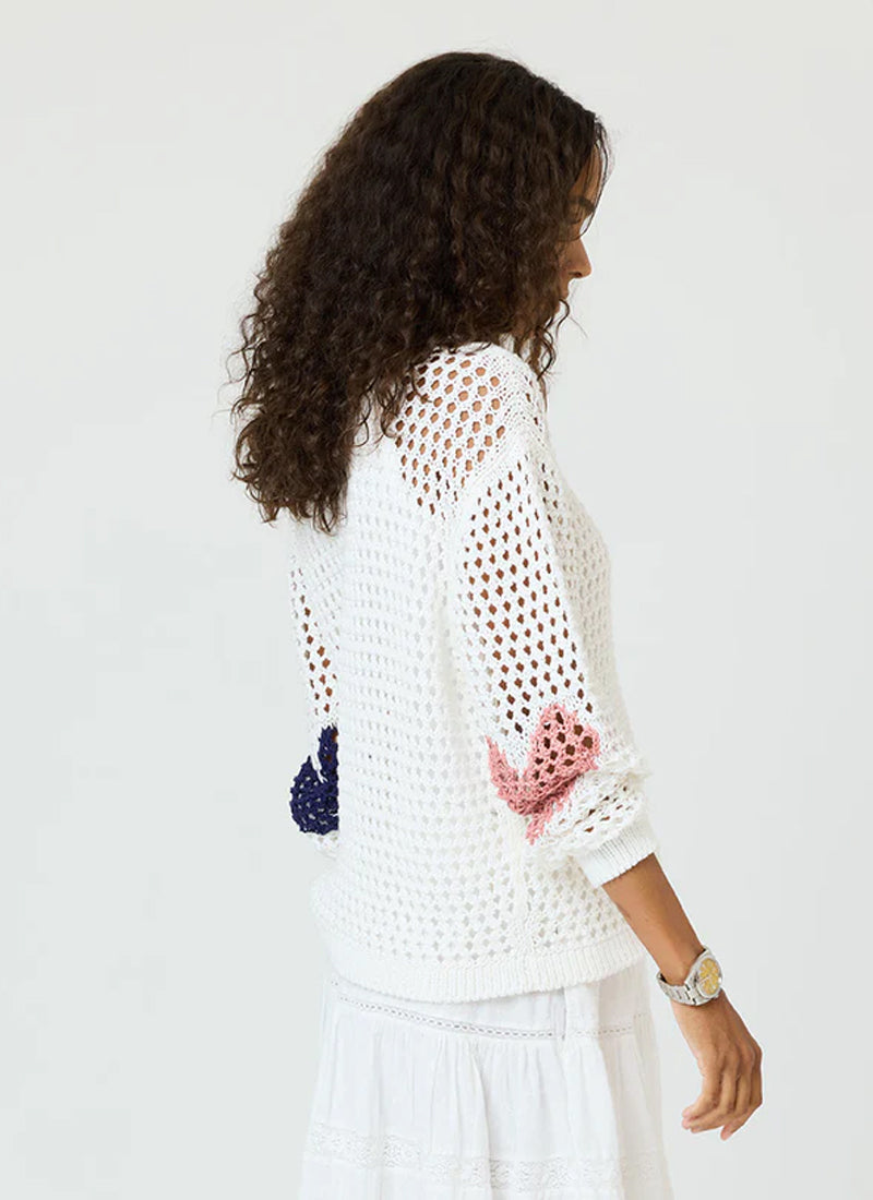 Kerri Rosenthal Catch Open Stitch Sweater