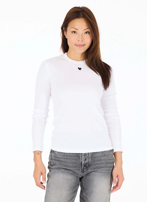 Kerri Rosenthal KR Long Sleeve Rib Tee