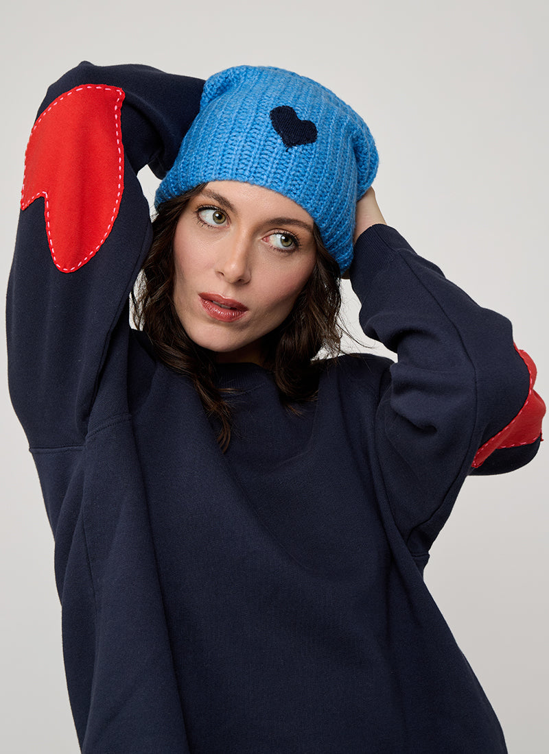 Love Beanie Blue by Kerri Rosenthal | Andrews