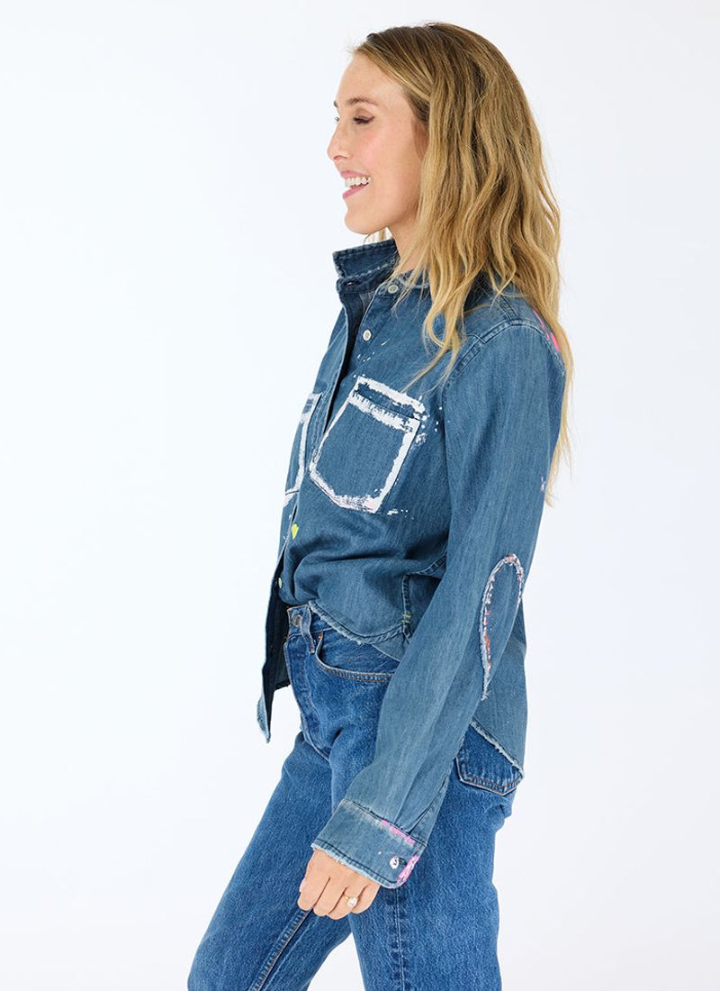  Pia Western Studio Shirt by Kerri Rosenthal at Andrews 