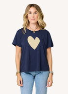 Kerri Rosenthal Suke Imprefect Heart Tee