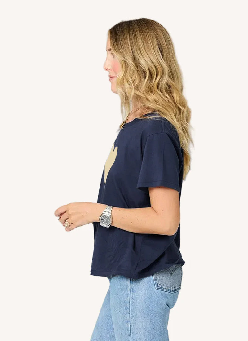 Kerri Rosenthal Suke Imprefect Heart Tee
