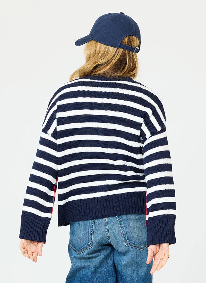 Kerri Rosenthal Summer Imperfect Heart Sweater