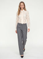 Kether Lace Tie Shirt