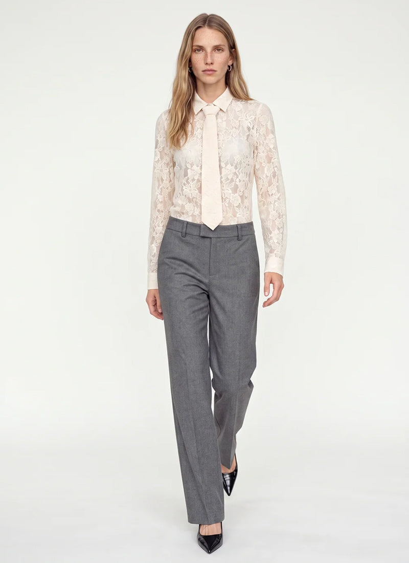 Kether Lace Tie Shirt