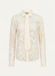 Kether Lace Tie Shirt