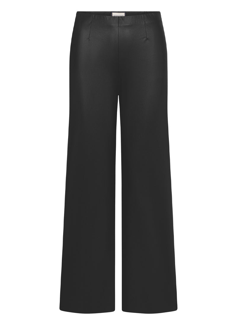 Kimberly Vegan Leather Wide Leg Pant