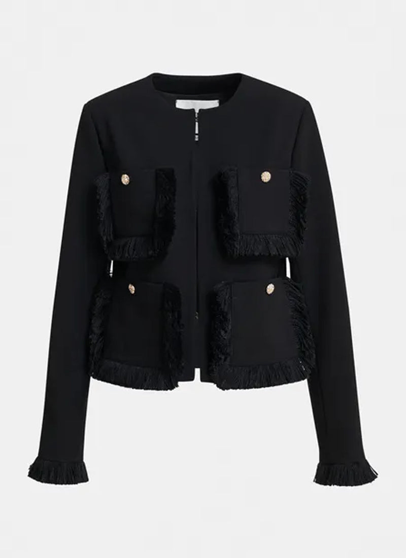 Kinetic Fringed Jacket