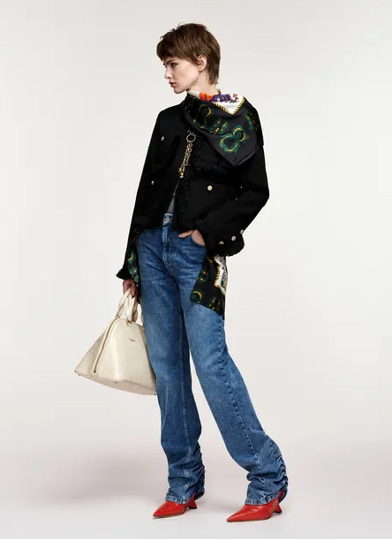 Kinetic Fringed Jacket