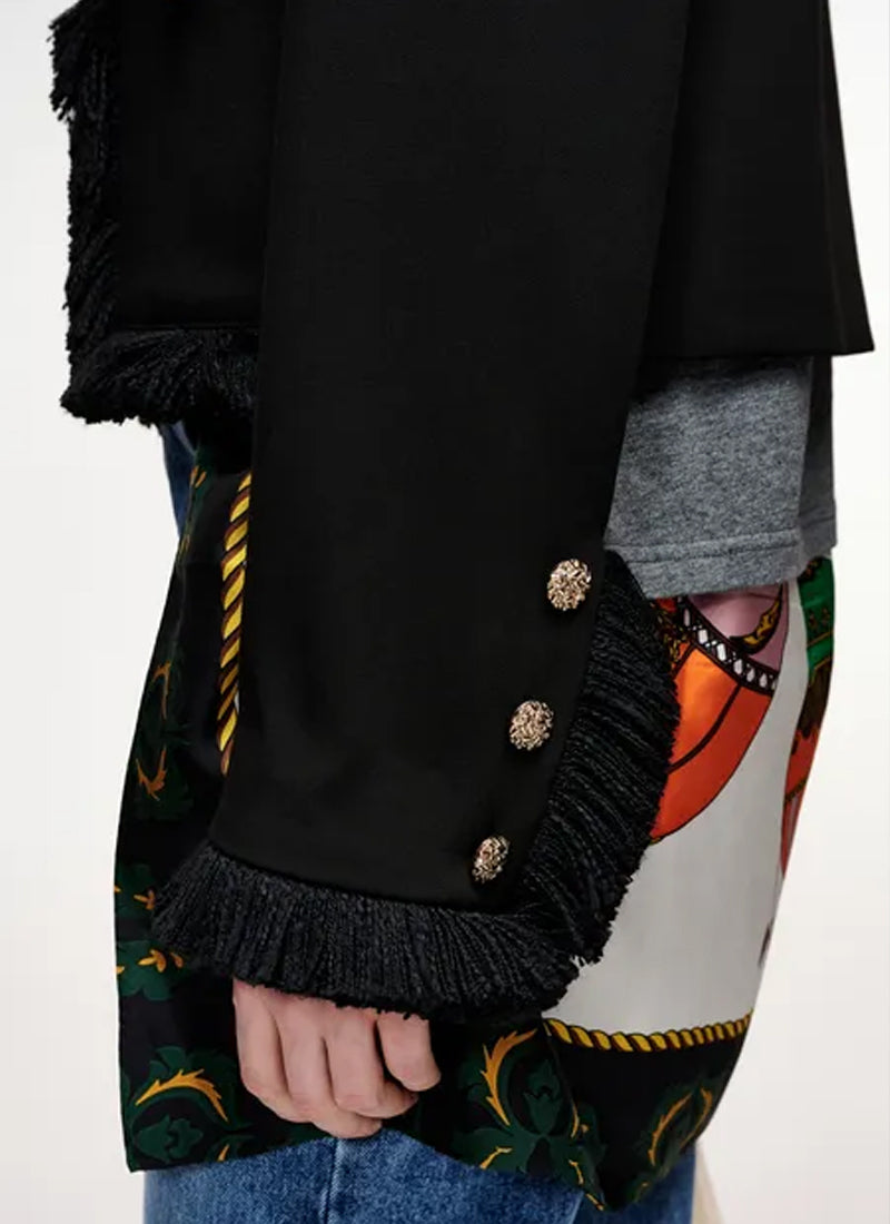 Kinetic Fringed Jacket