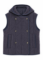 Knit Quilted Vest