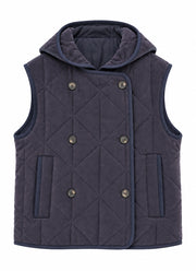 Knit Quilted Vest