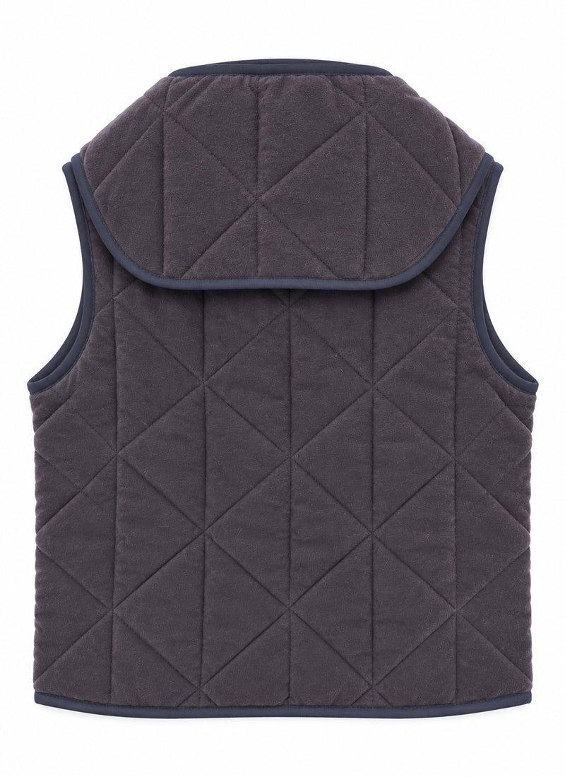 Knit Quilted Vest