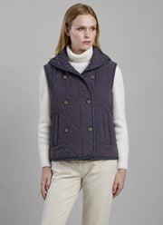 Knit Quilted Vest