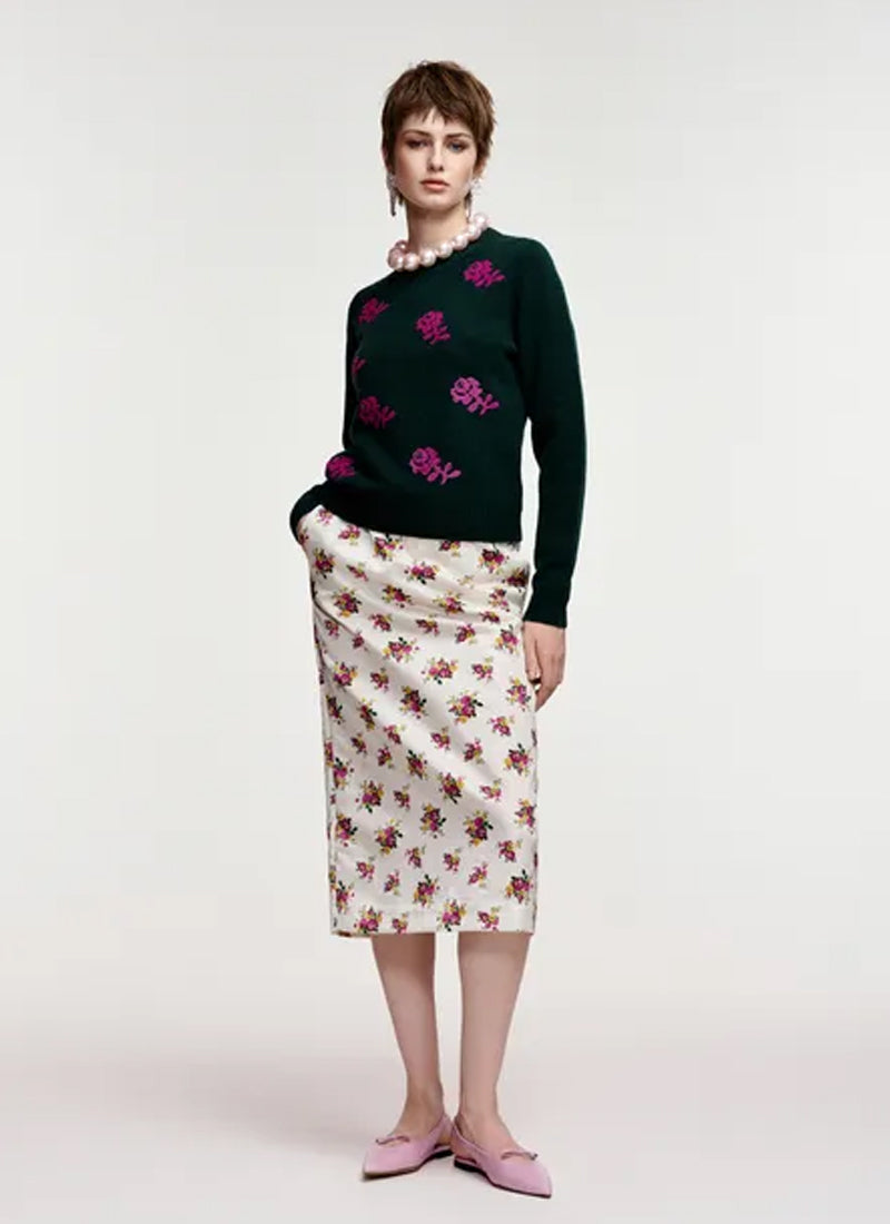 Korine Embroidered Pullover