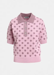 Krab Lurex Dotted Polo