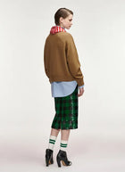 Kurtis embellished  Scarf Pullover