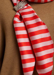 Kurtis embellished  Scarf Pullover