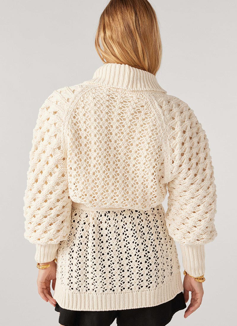 ba&sh Kyr Wool Cardigan
