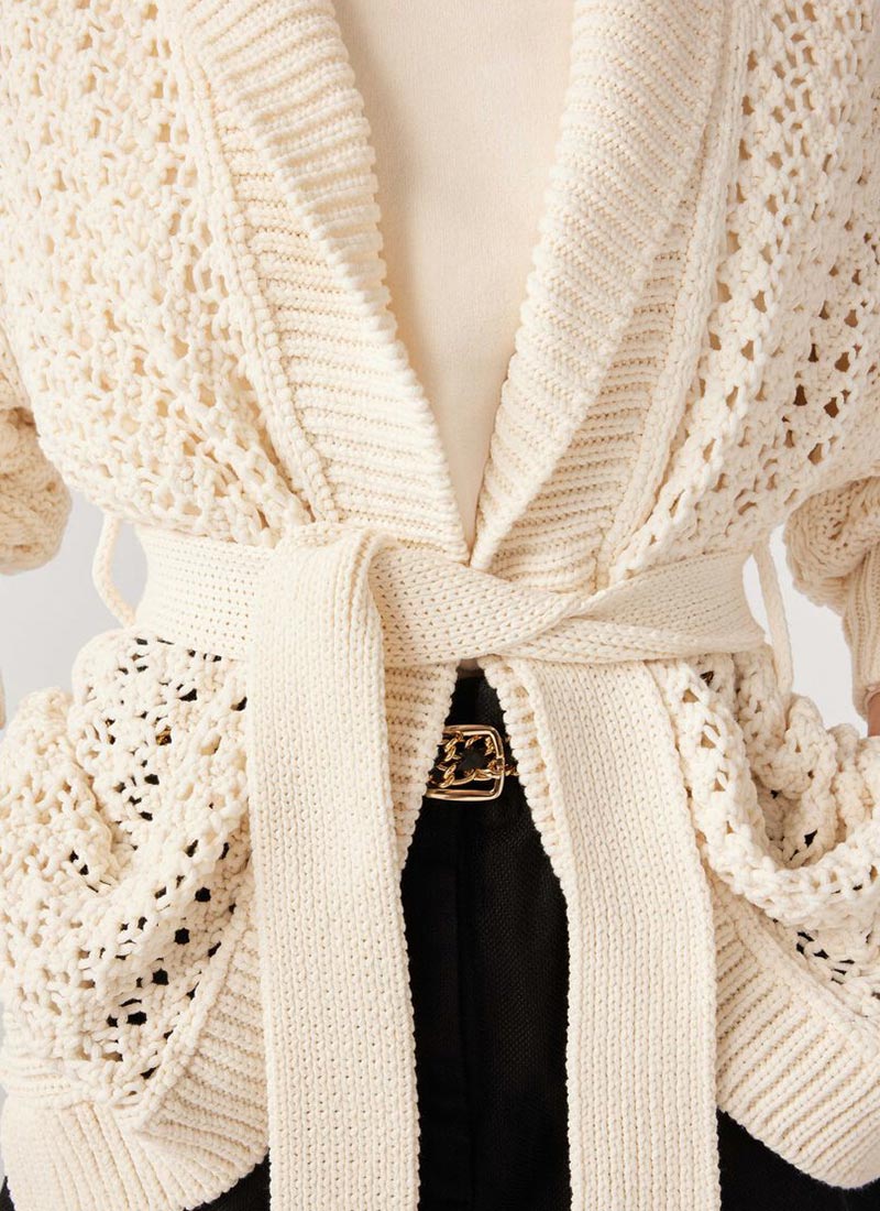 ba&sh Kyr Wool Cardigan