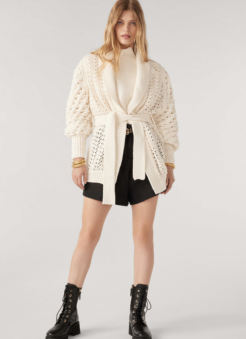 ba&sh Kyr Wool Cardigan