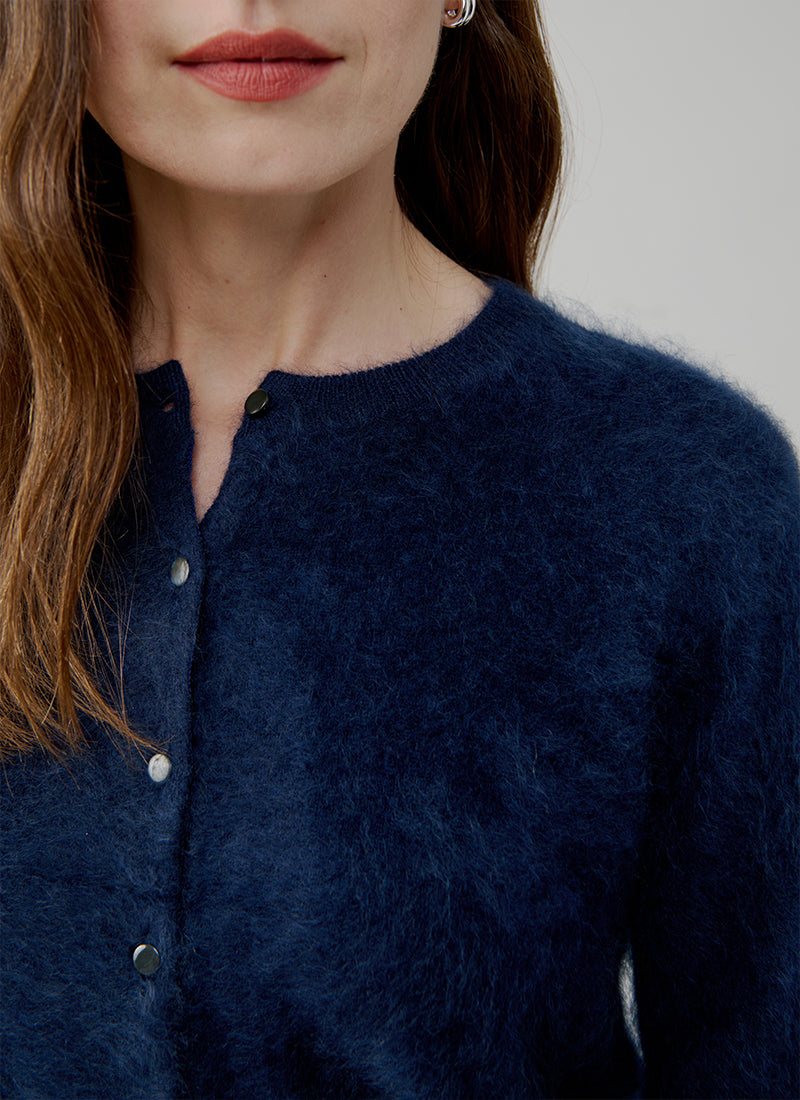  Long Sleeve Brushed Baby Cardigan by Autumn Cashmere at Andrews 