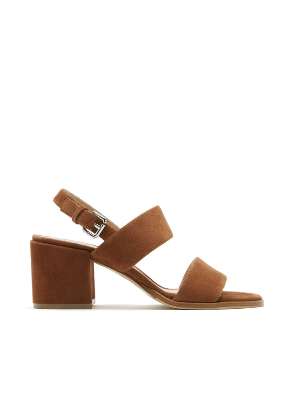 La Canadienne Flemming Suede Heeled Sandal