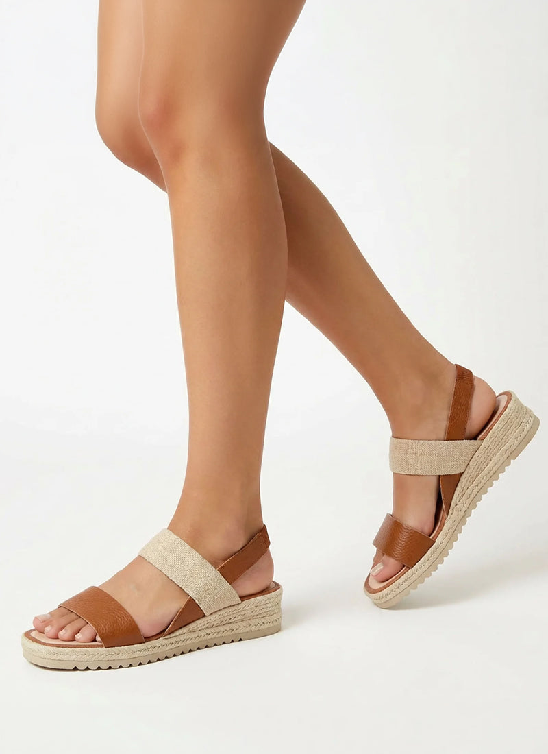 La Canadienne Rowena Espadrill Wedge Sandal