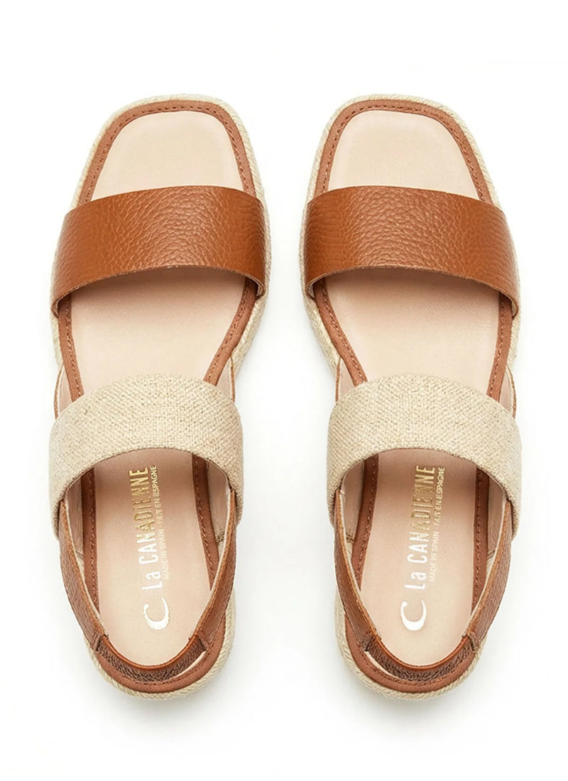 La Canadienne Rowena Espadrill Wedge Sandal