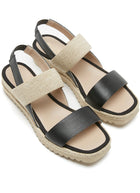 La Canadienne Rowena Espadrille Wedge Sandal