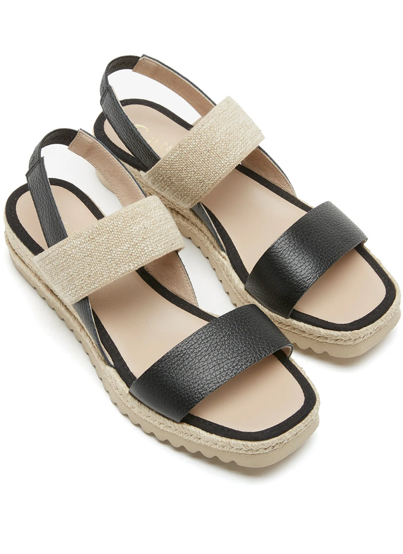La Canadienne Rowena Espadrille Wedge Sandal