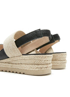 La Canadienne Rowena Espadrille Wedge Sandal