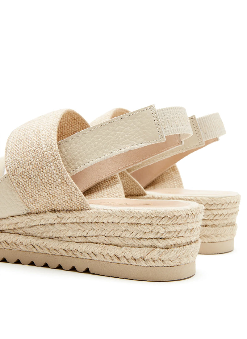 La Canadienne Rowena Espadrille Wedge Sandal
