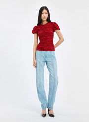  Lace Ruched Top by ROTATE at Andrews 