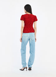  Lace Ruched Top by ROTATE at Andrews 
