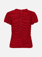  Lace Ruched Top by ROTATE at Andrews 