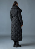 Laurella Diamond Quilt 2-in-1 Light Down Belted Coat