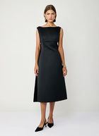 Lavi Cape Back Midi Dress