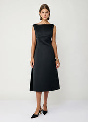 Lavi Cape Back Midi Dress